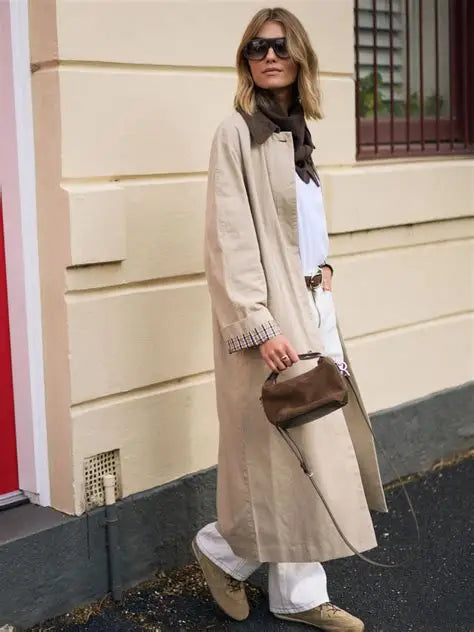 Ash Coat | Sand Choc Collar